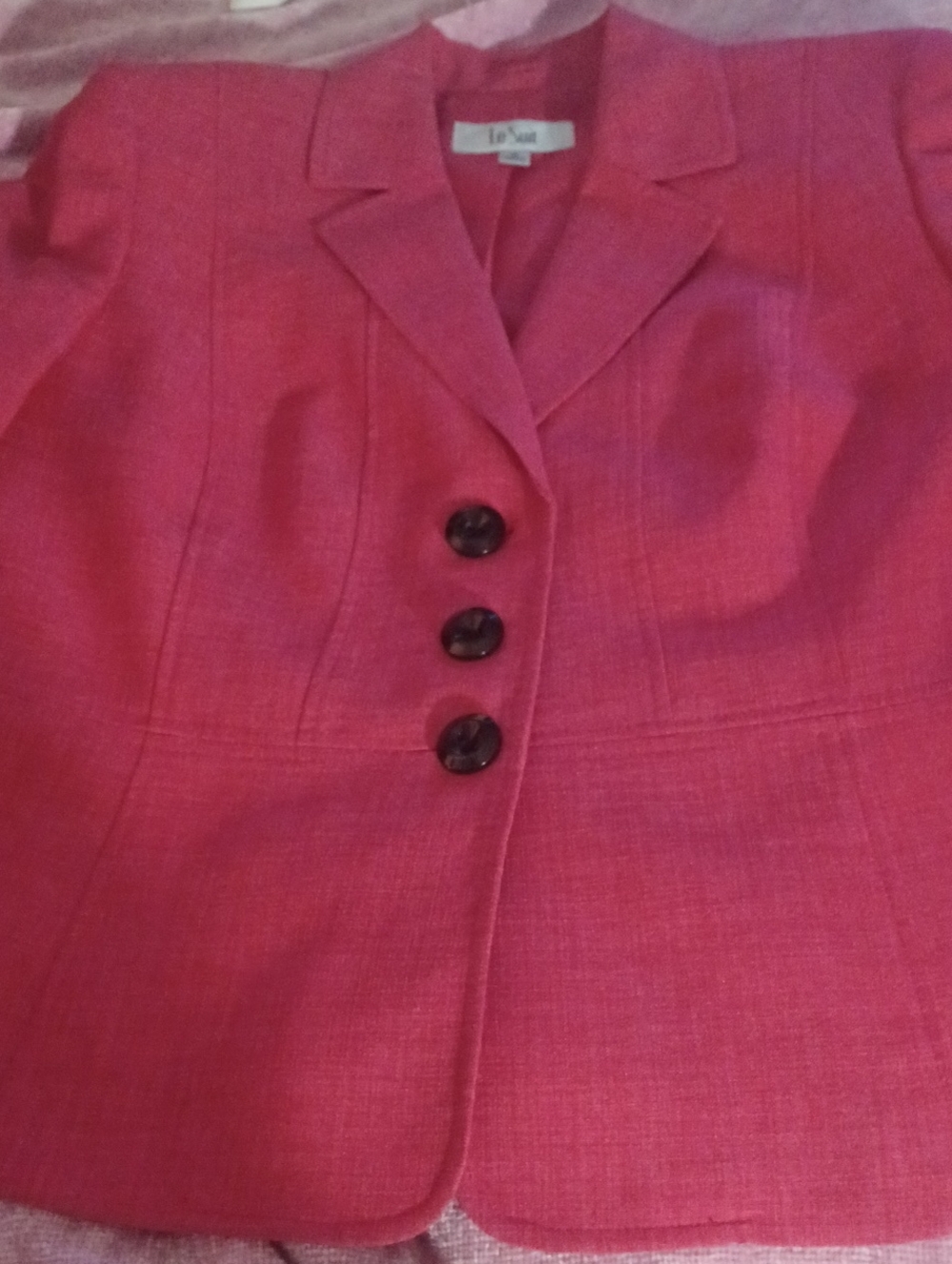 Le Suit Jacket Suit Blazer Sz 12